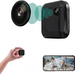 New Hidden Camera, 1080P Mini Spy Camera HD WiFi Security Cameras Covert Small Nanny Cam 