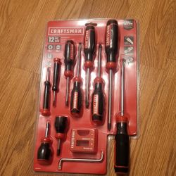 12 Piece Craftsman Screwdriver Set