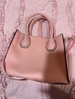 Pink mini tote purse