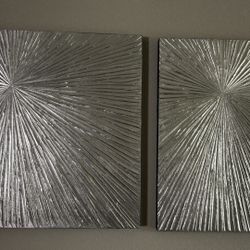 Chrome/Silver Wall Pictures for Sale