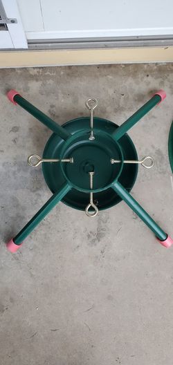 Metal Xmas Tree Base For Trees Up To 12' 12 Ft