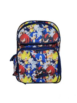 Brand NEW! Sonic The Hedgehog Kids Backpack For School/Traveling/Everyday Use/Birthday Gifts