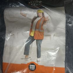 Construction Worker 2 Vest 2 Belts 1 Helmet