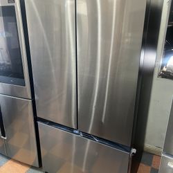New Open Box Samsung French Door Stainless Steel Refrigerator 