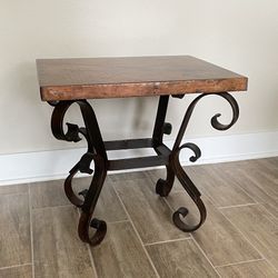 Copper Top End Tables