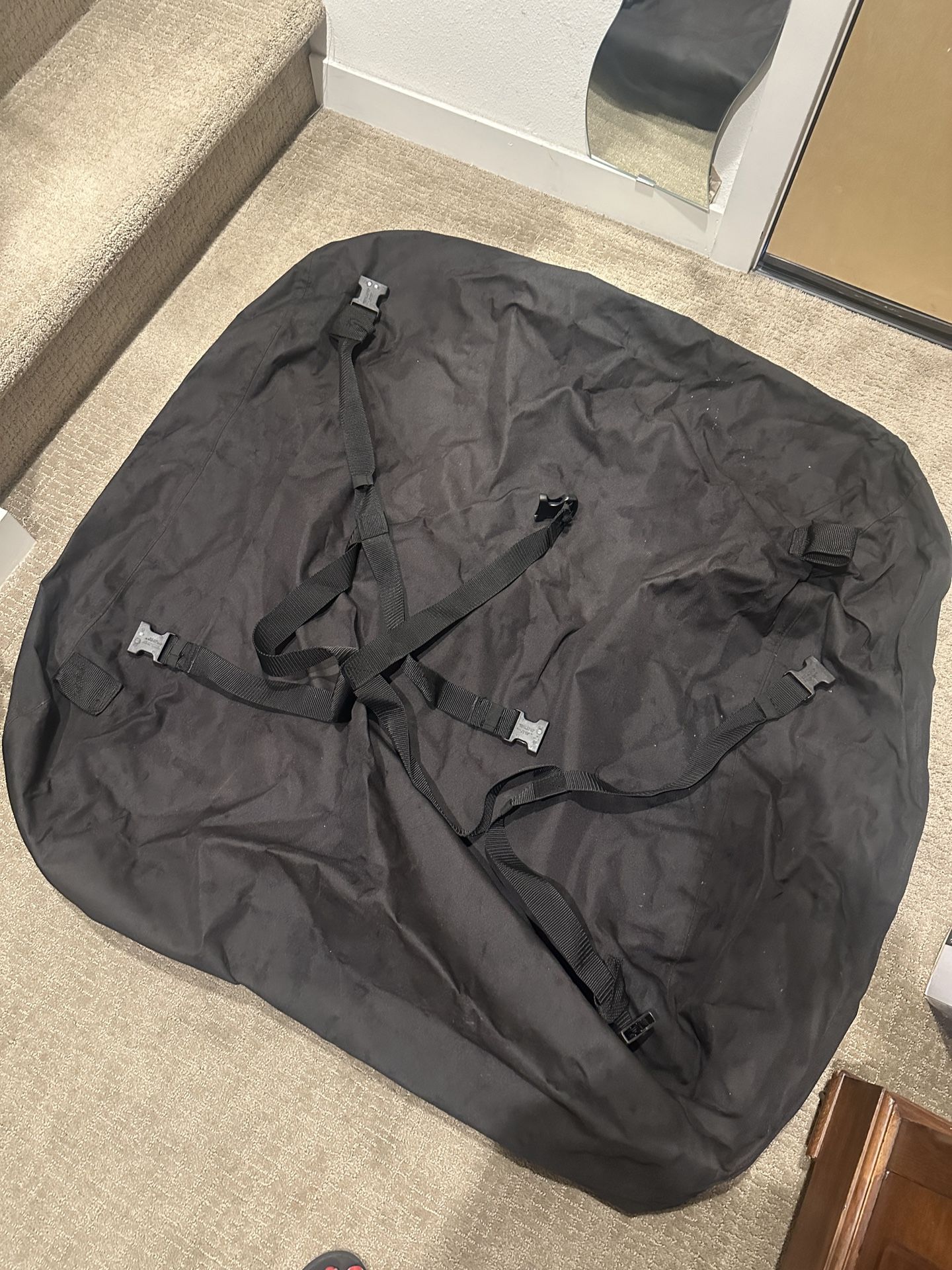 Soft Pack Carrier For Top Of Car Roof