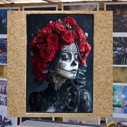 Framed poster ready to hang 