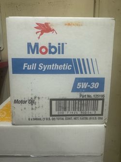 Mobil Full Synthetic Motor Oil 5W-30