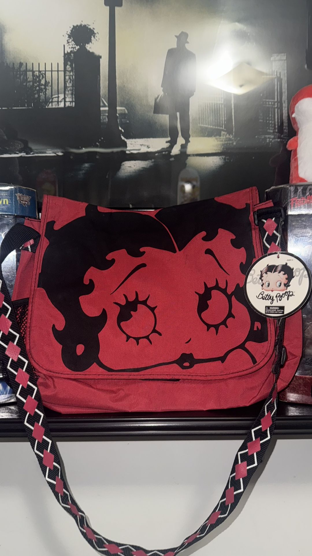 Vintage / Y2K New 2000s Betty Boop Laptop Messenger Bag