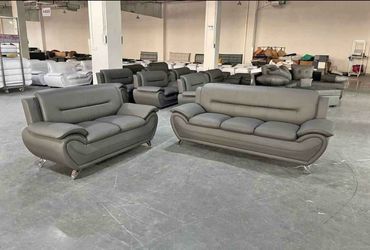 Sofa and loveseat