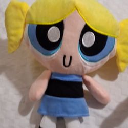 Powerpuff Girls Bubbles Plush Toy | Cute Cartoon Stuffed Doll