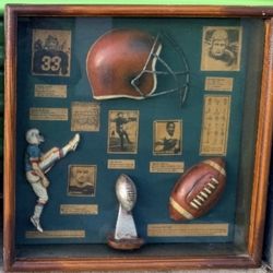 VTG Pro Football Display Case
