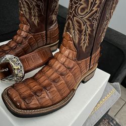 Boots Size 10 Americano And Belt Size 40 