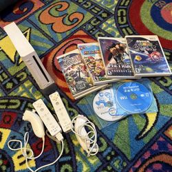 Nintendo Wii With Games