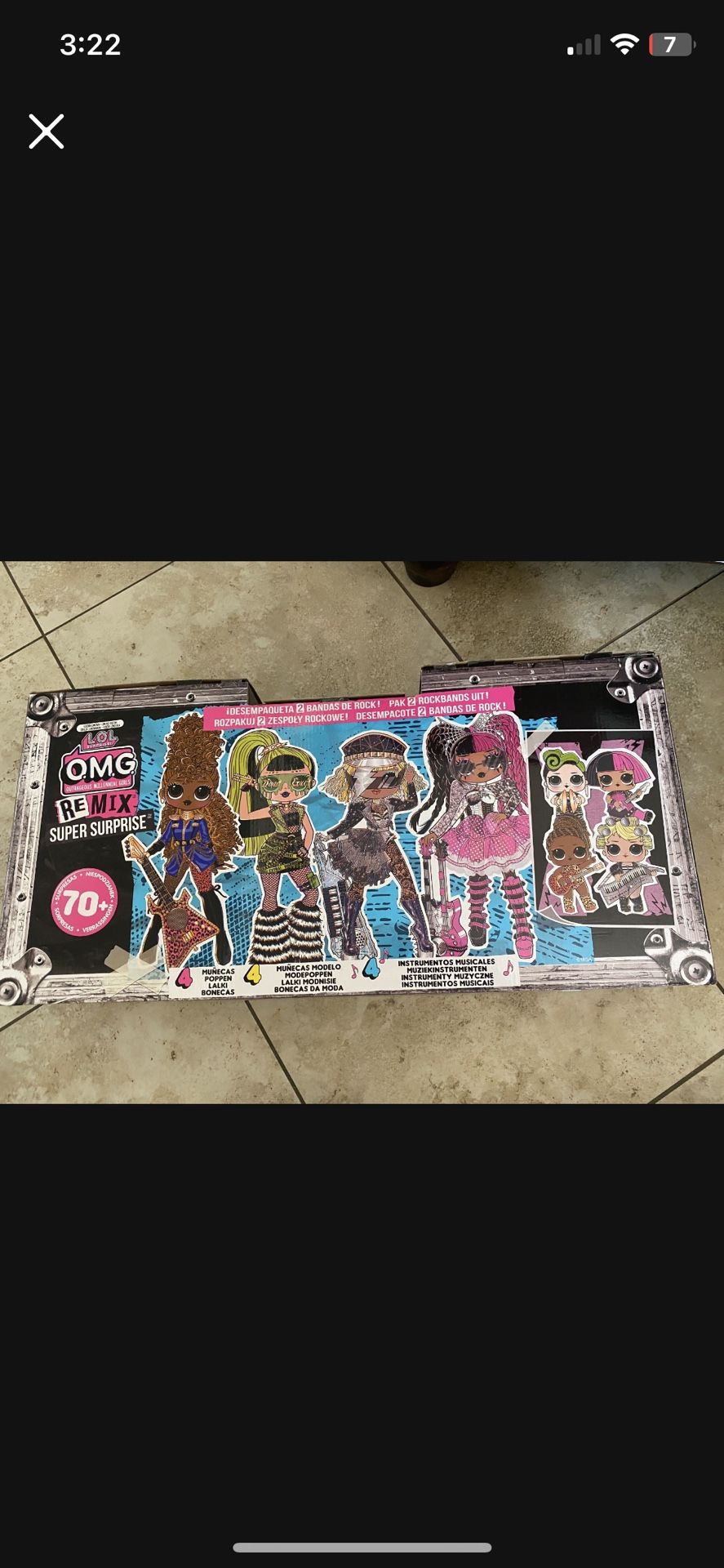 LOL Surprise OMG Remix Super Surprise Dolls with 70+ Surprises