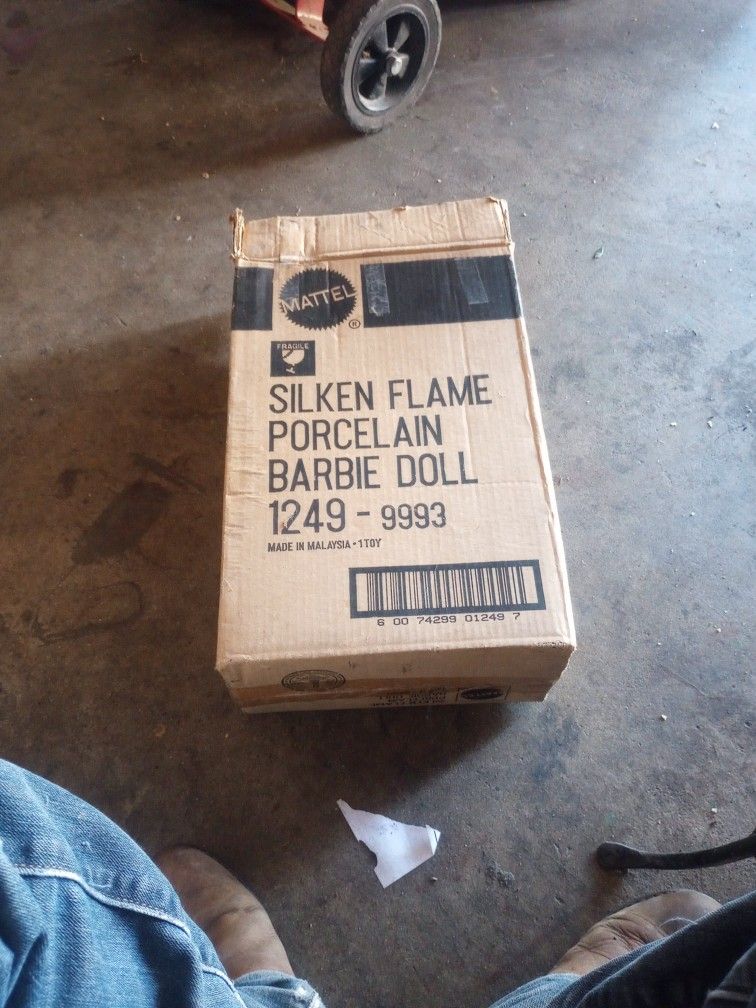 Silken Flame, Barbie Porcelain Treasures Collection