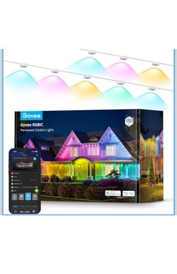 Smart Outdoor Holiday Lights 150ft (New in Box)