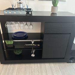 MOVING!! Copenhagen Imports Side Bar Cabinet