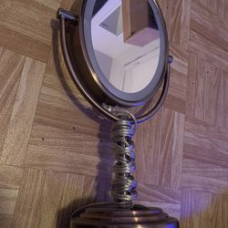Double Sided  Mirror With Light