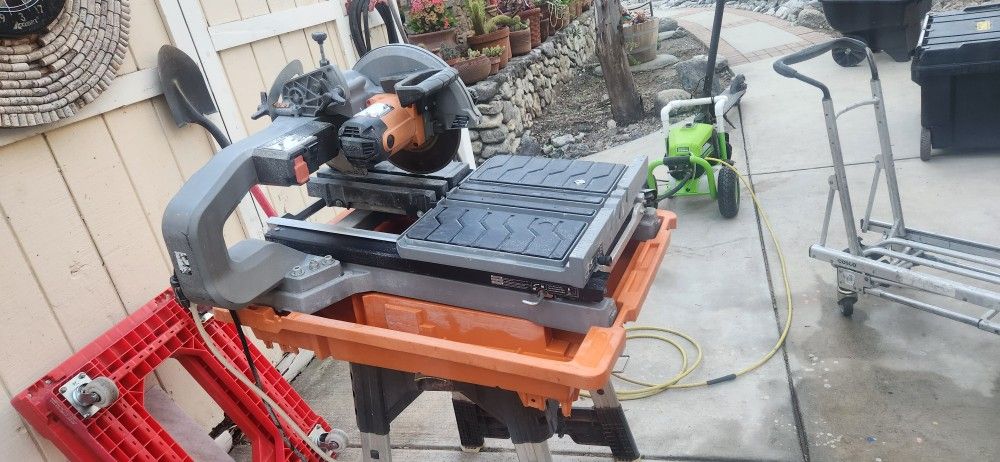rigid 10in tile saw