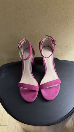 Pink Suede Stuart Weitzman Sandal
