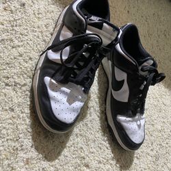 B&W Nike Dunk Size 13 US