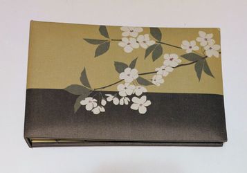 Floral Photo Photo Album Olive Green and Brown 30 Peel & Stick Pages