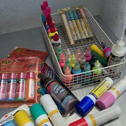 Puffy Paint/Fabric Paint/Window Chalk Lot
