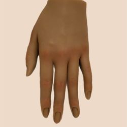 Practice silicone hands
