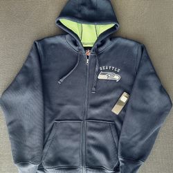 Seahawks Hooded Sweatshirt - Mens Size L