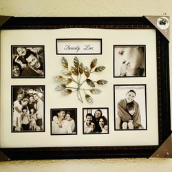 Two Pictures Frames - Family And Family Tree