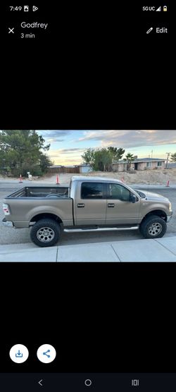 F150 lefted truck