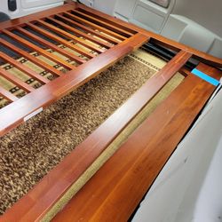 Free King Bed Frame, Wood