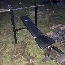 Old School Weights/Poor Quality Bench