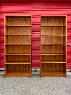 Danish Modern Teak Bookcase Set⚡️