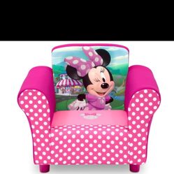 Minnie Mouse Upholstered Chair/ Minnie Mouse/ Disney/ Kids/ Toys/ Chair/ Furniture/ New