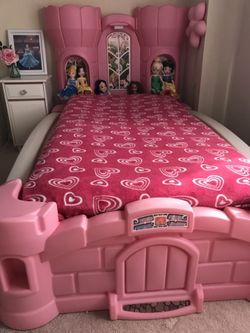 Princess castle clearance bed for sale