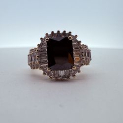 14k Gold & CZ Ring