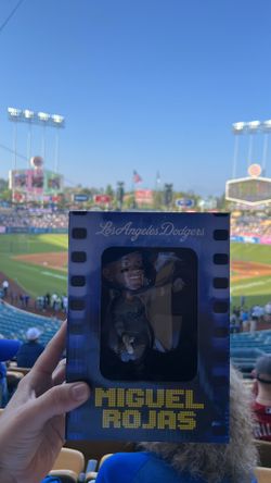 Miguel “Miggy” Rojas Bobblehead and Gold Jersey