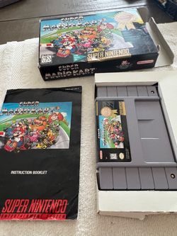 Super Nintendo Super Mario Cart
