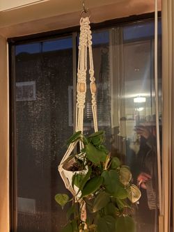Handmade Macrame plant hanger