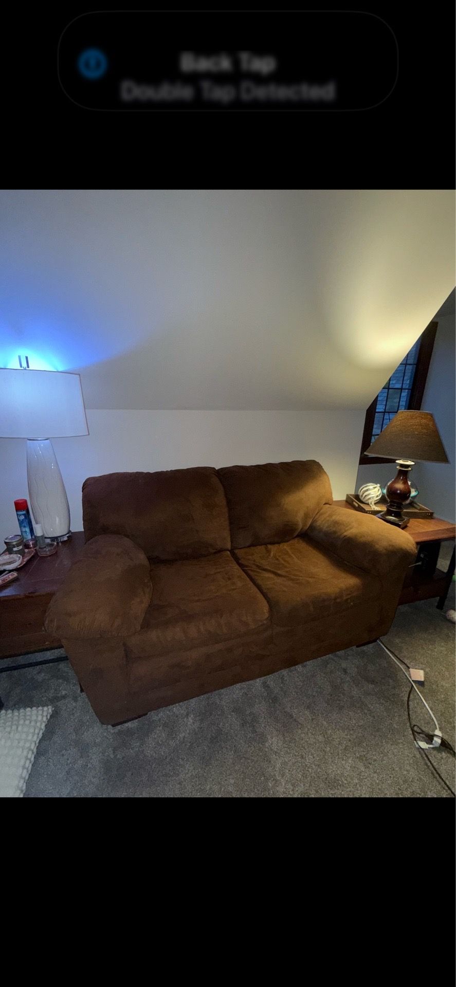 Couch and loveseat
