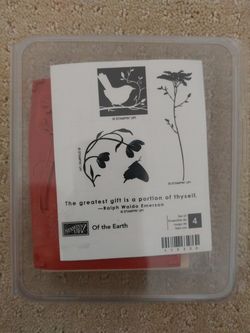 Stampin' Up! "Of the Earth" rubber stamp set