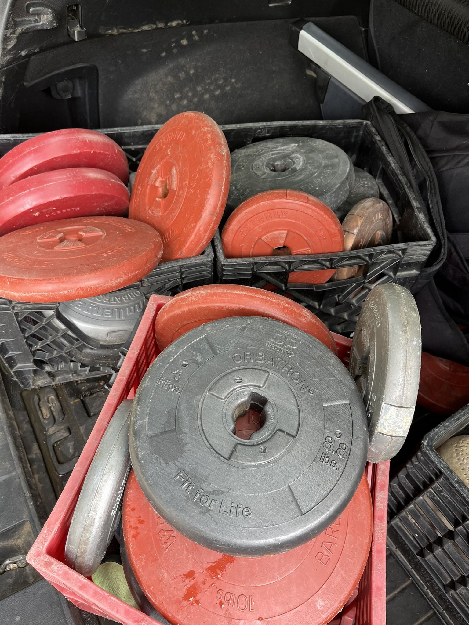Bunch Of Plastic Weights