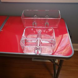 European Glass Serving Dish Set