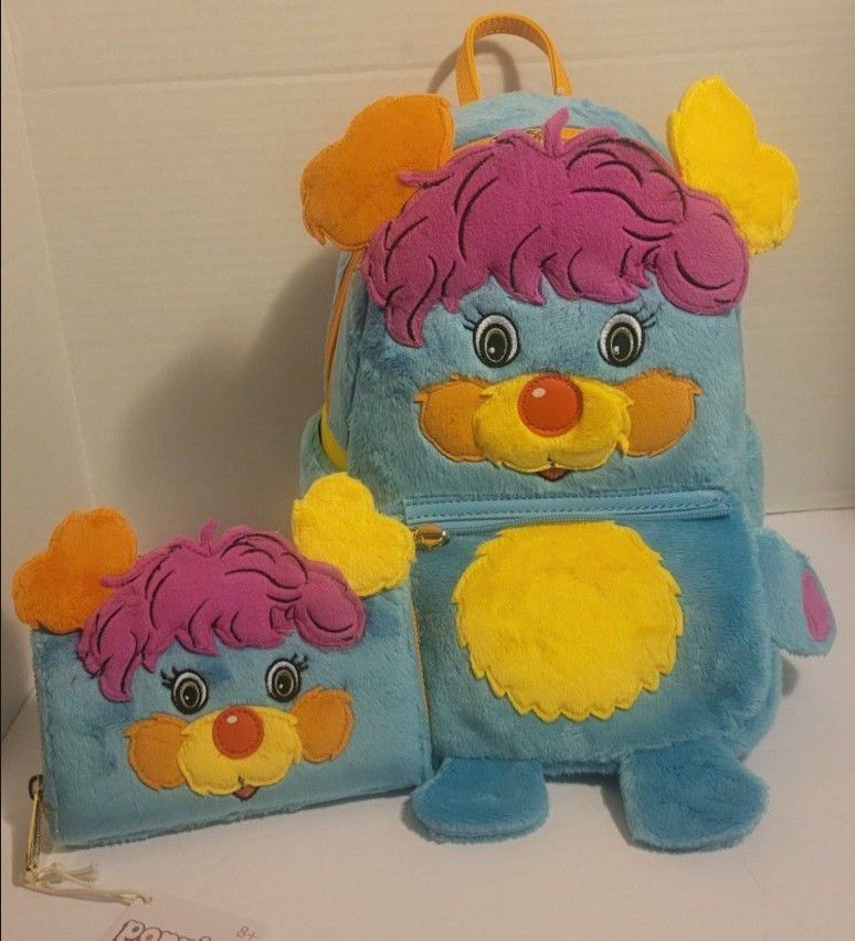 Disney Loungefly Popples Cosplay Backpack And Wallet Included Nwt