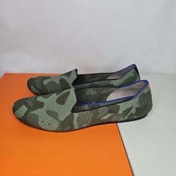 Rothy's Shoes Women's Flat Green Size 9.5