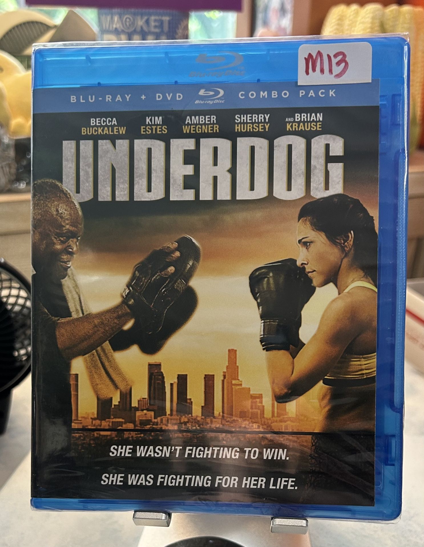 UNDERDOG - She Wasn’t Fighting To Win… Blu-ray + DVD Combo Pack NIP
