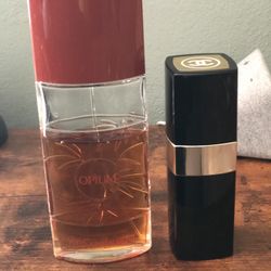 2 Vintage Perfume , Chanel, And Saint Laurent 