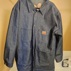 Frisco County 1990s Denim Jacket Size Xl But  Fits Lika A Xxl
